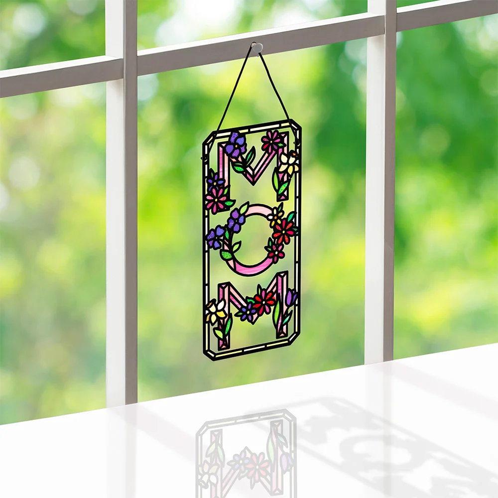 Lovepop Floral Mom Suncatcher Card