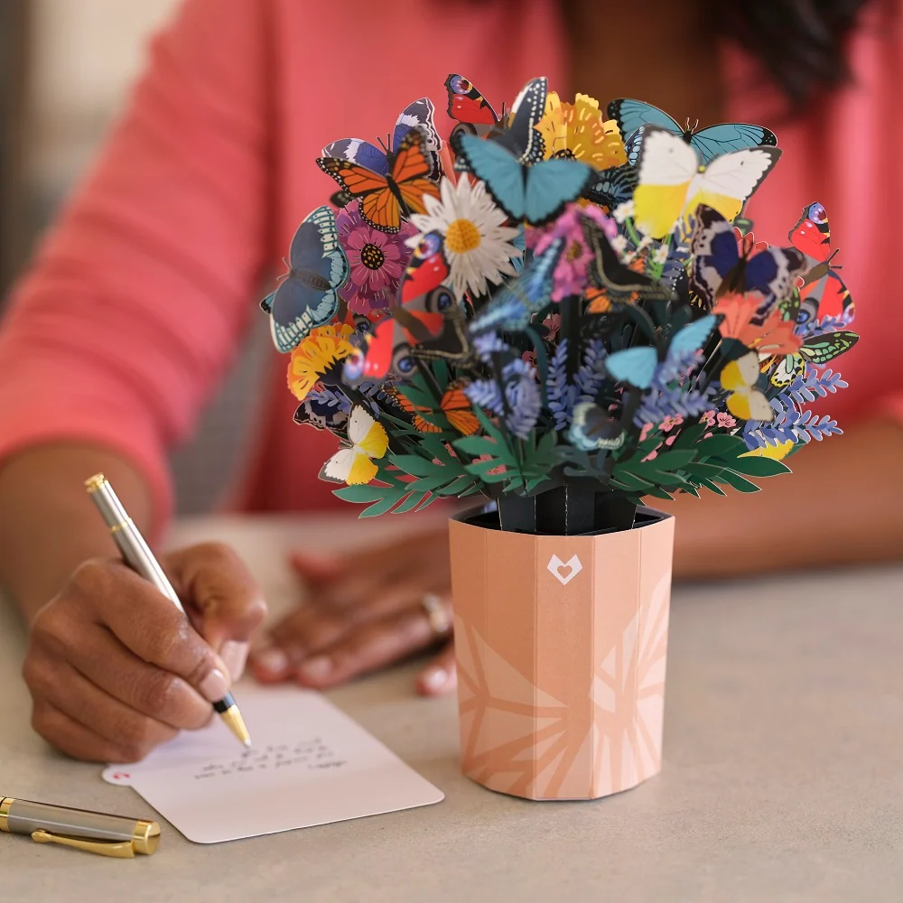 Lovepop Butterfly Bouquet Pot - Image 4