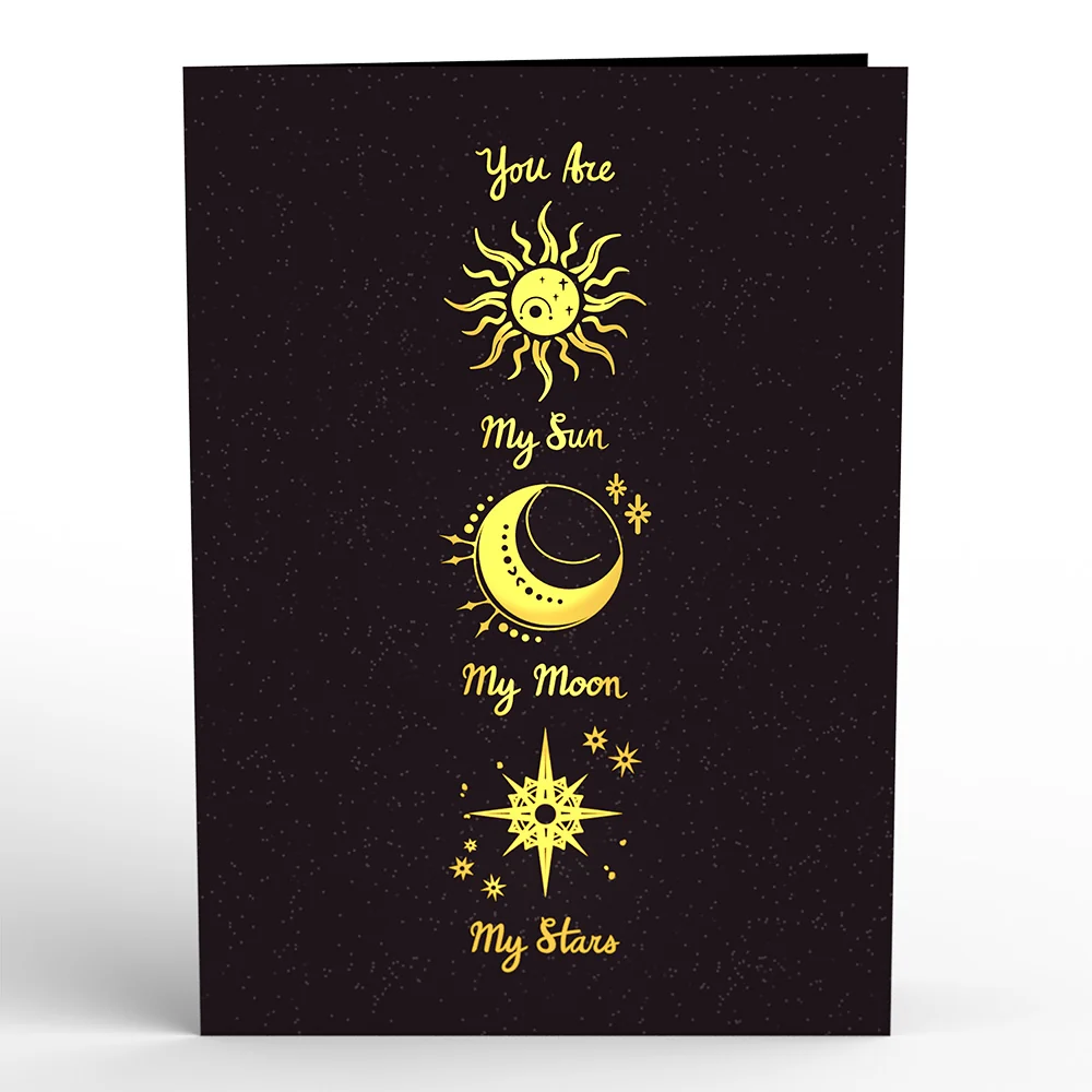 Lovepop Celestial Love Pop-Up Card - Image 4