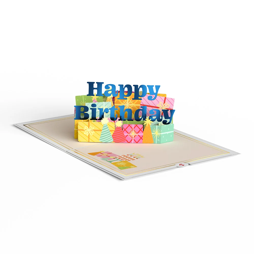 Lovepop Wishing You a Happy Birthday Pop-Up Card & Bouquet Bundle - Image 4