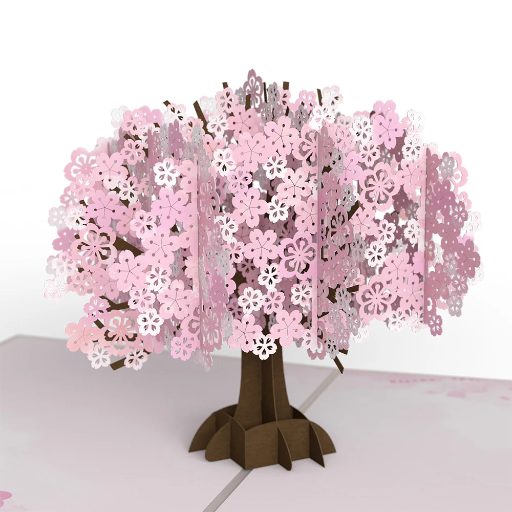 Lovepop Cherry Blossom Birthday Pop-Up Card and Aquarius Zodiac Sentiment Set - Image 3