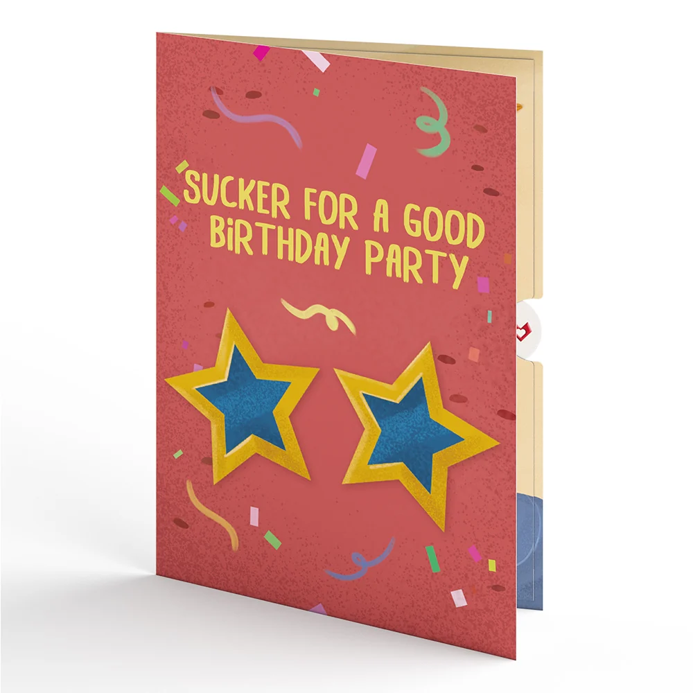 Lovepop Birthday Party Octopus Pop-Up Card Glass - Image 5