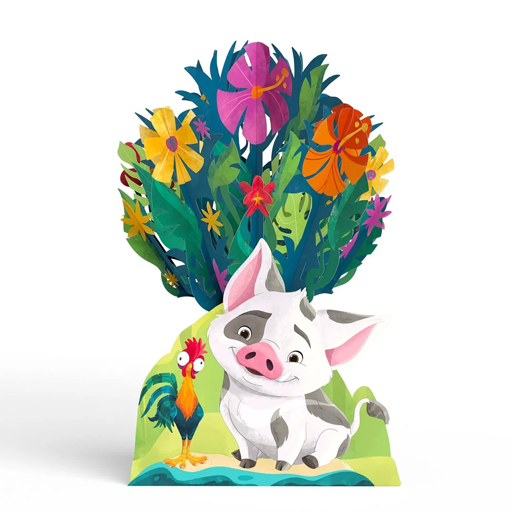 Lovepop Disney’s Moana 2 Epic Birthday Pop-Up Card & Flower Buds Bouquet Bundle - Image 6
