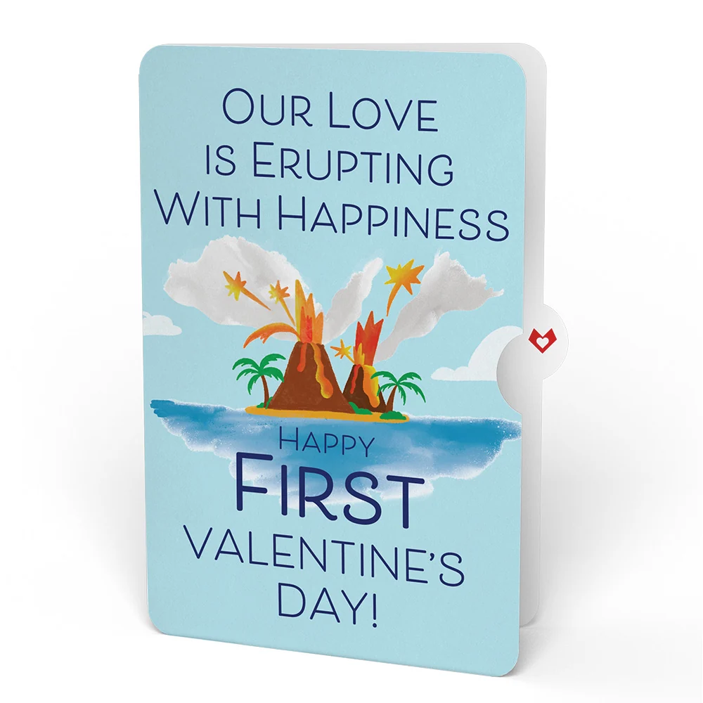 Lovepop I Lava You Our Love Is Erupting With Happiness Valentine Pop-Up Card and Sentiment Set - Image 4