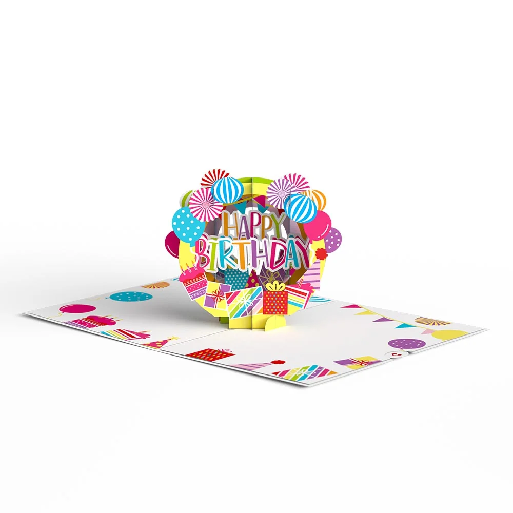 Lovepop Happy Birthday Hooray Pop-Up Card - Image 3