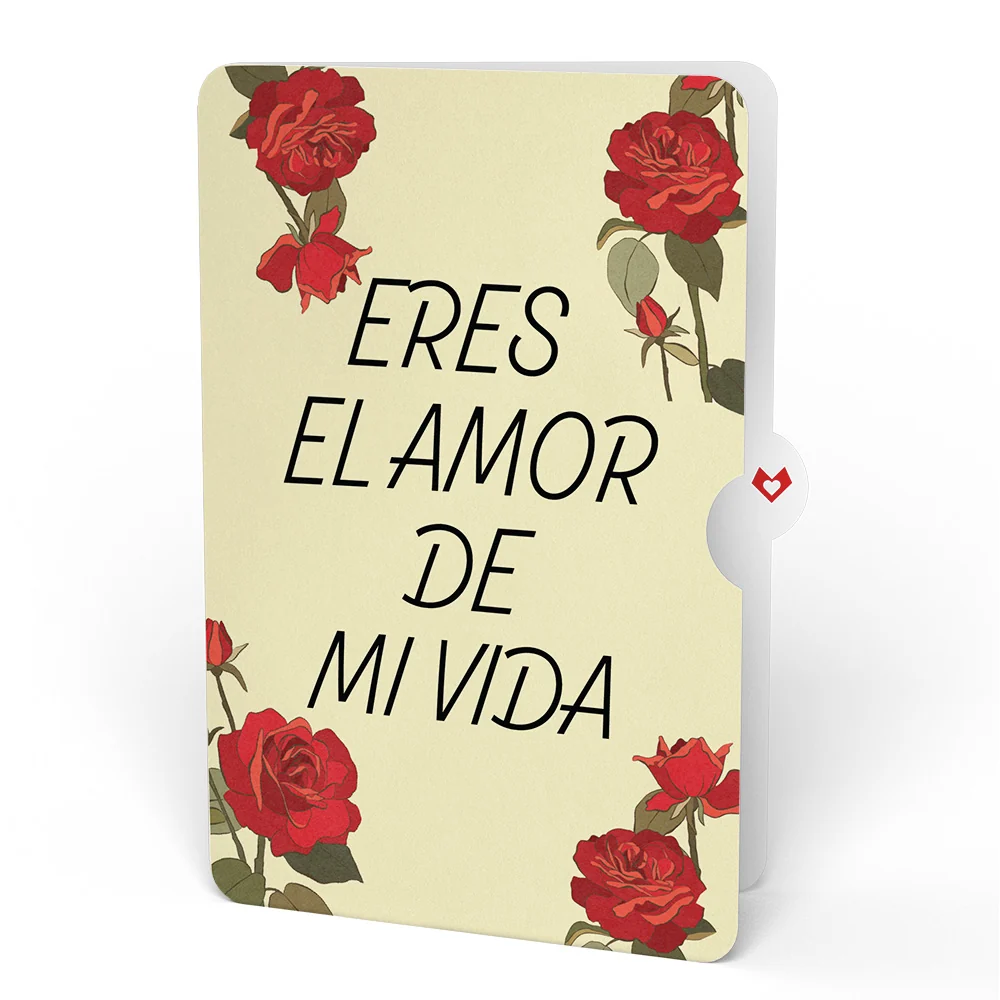 Lovepop Red Rose Eres El Amor De Mi Vida Valentine Grand Bouquet and Sentiment Set Vase - Image 4
