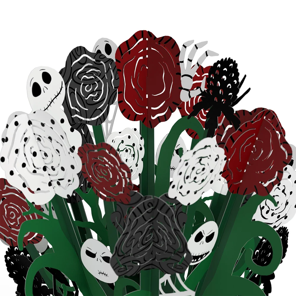 Lovepop Disney Tim Burton’s The Nightmare Before Christmas Seriously Spooky Bouquet - Image 2
