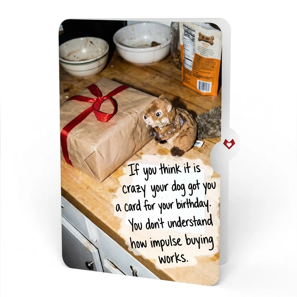 Lovepop Love Dog Birthday Pop-Up Card and Cake Impulse Buying Sentiment Set - Image 4