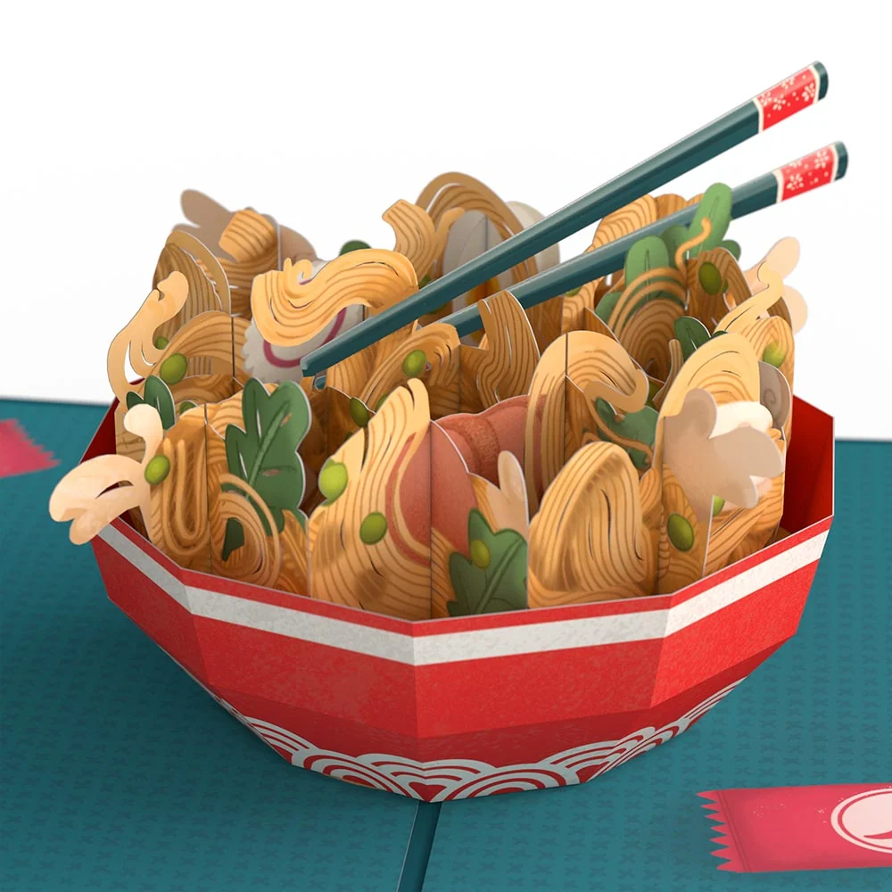 Lovepop Send Noods Spicy Pop-Up Card Bowl - Image 2