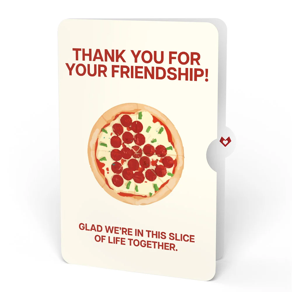 Lovepop Pizza Love Friendship Pop-Up Card and Sentiment Set - Image 4