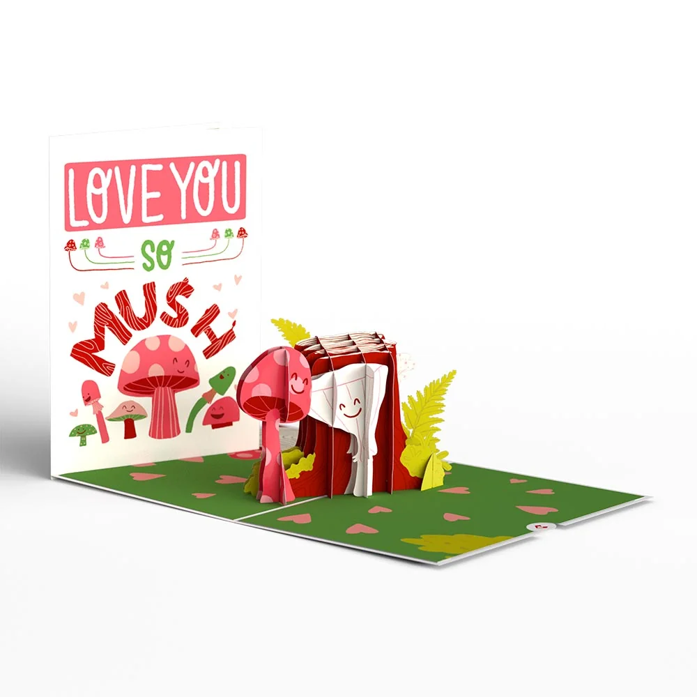 Lovepop Love You So Mush Pop-Up Card
