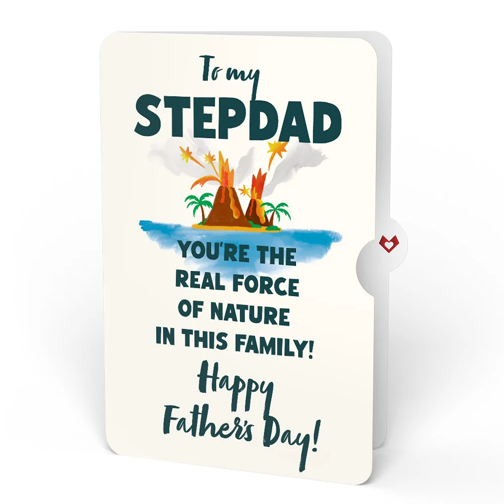 Lovepop I Lava You Father's Day Light-Up Pop-Up Card and Sentiment Set for Stepdad - Image 4