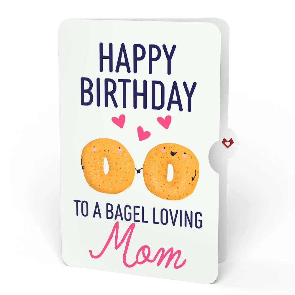 Lovepop You Are My Everything Bagel Birthday Pop-Up Card and Sentiment Set for Mom Plate - Image 4