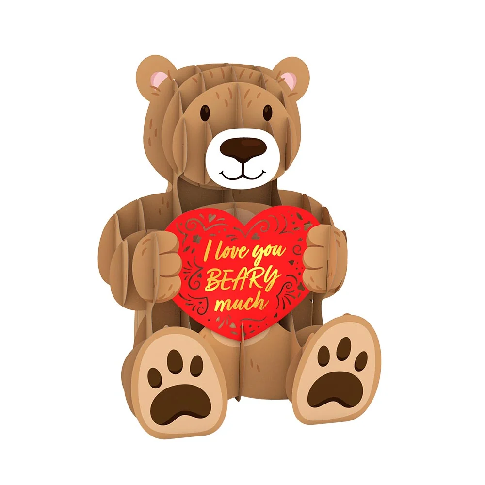 Lovepop Giant Love Bear Pop-Up Gift Scale