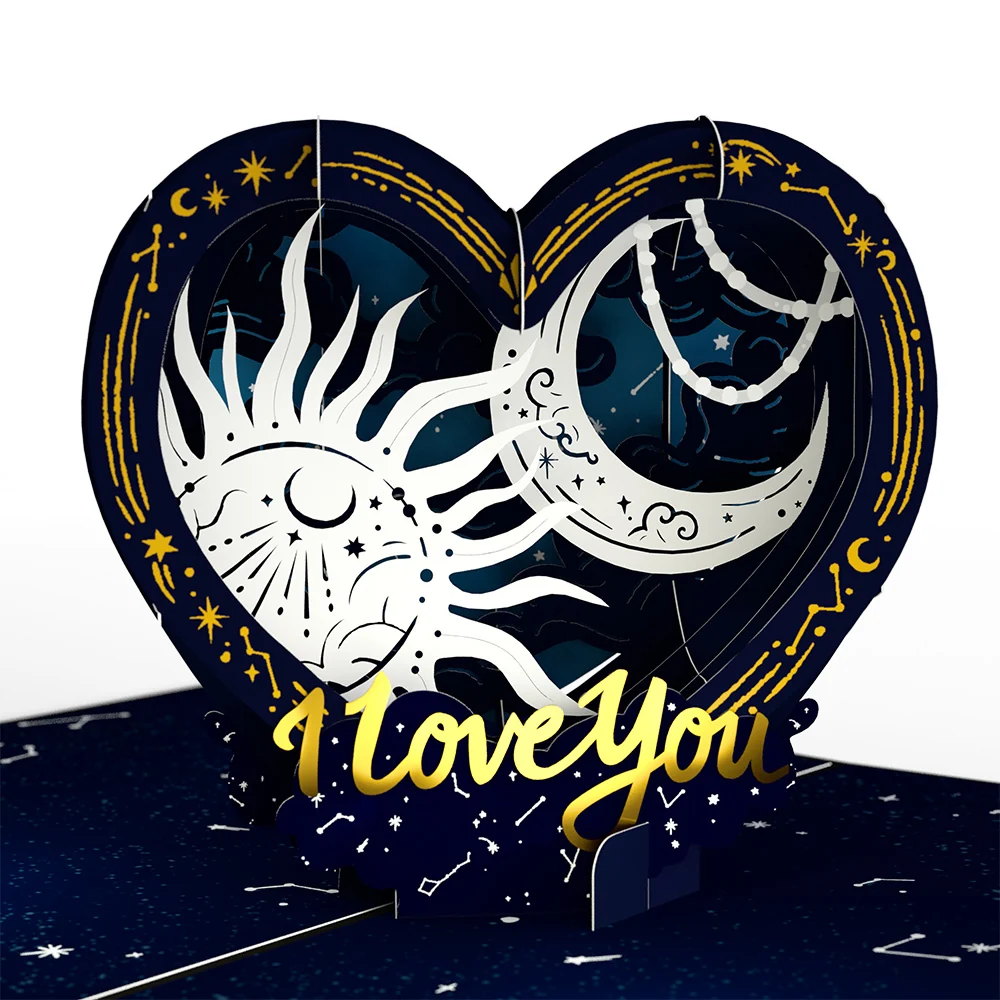 Lovepop Celestial Love Pop-Up Card - Image 2