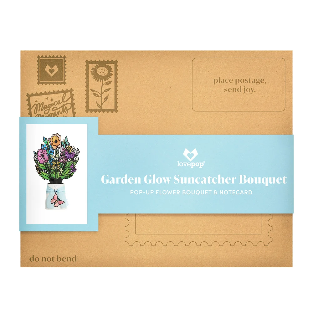 Lovepop You Are So Loved Butterfly Suncatcher Card & Bouquet Bundle - Image 8