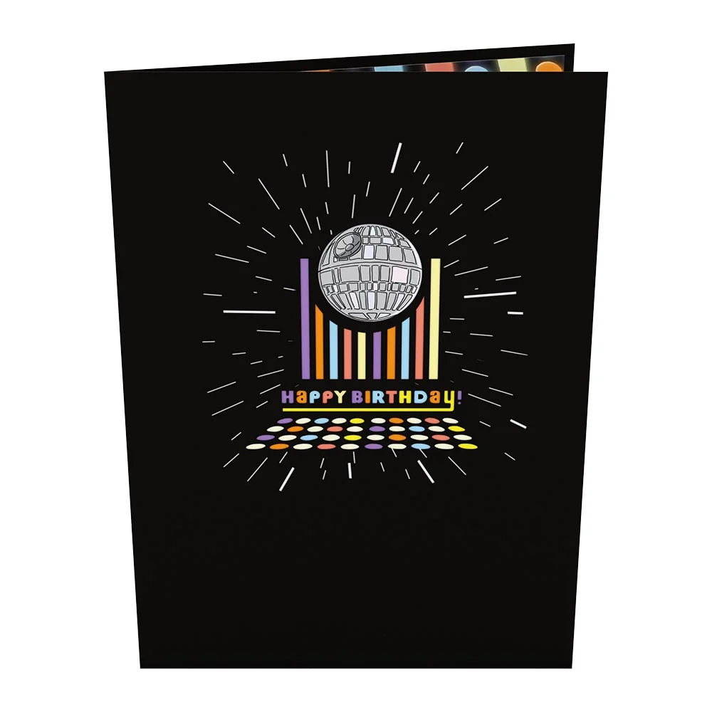 Lovepop Star Wars Death Star Disco Birthday Pop-Up Card - Image 4