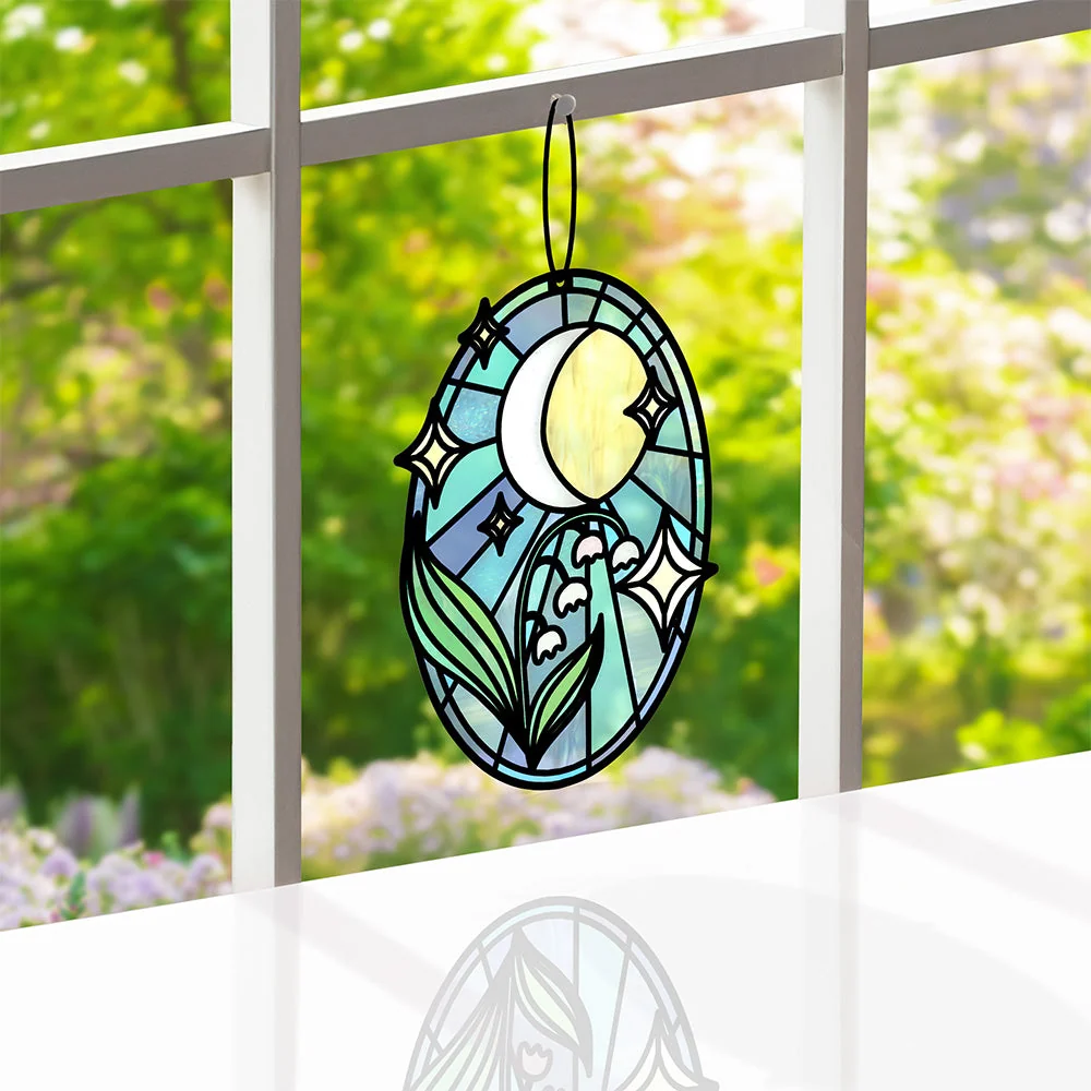 Lovepop Shine Bright Twilight Bloom Suncatcher Card