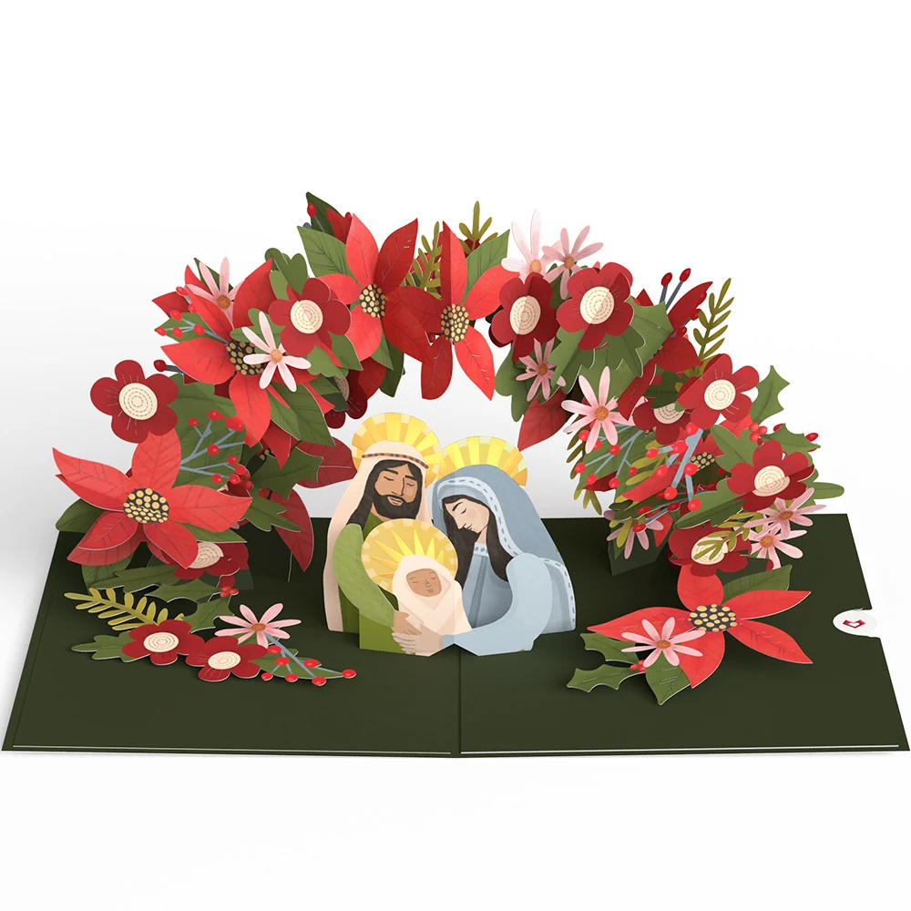 Lovepop A Child Is Born Christmas Pop-Up Card - Image 3