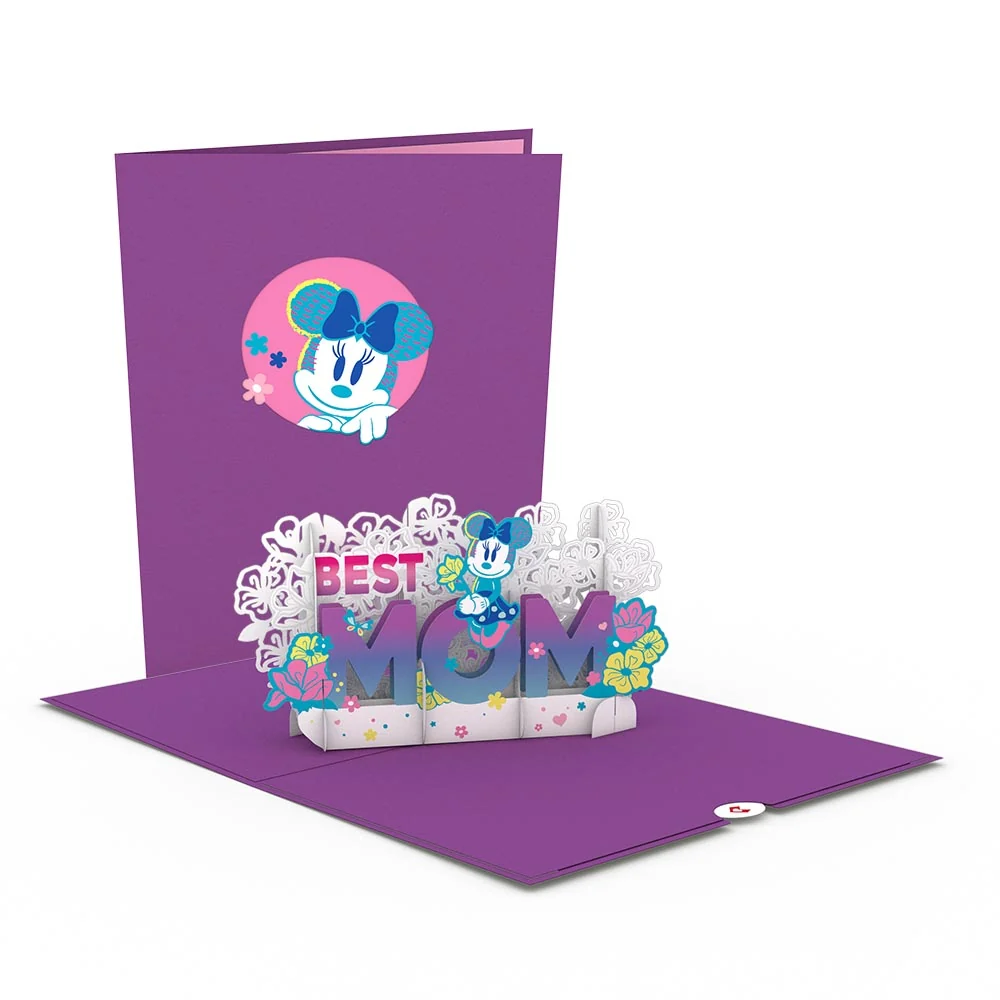 Lovepop Disney's Minnie Mouse Best Mom Pop-Up Card