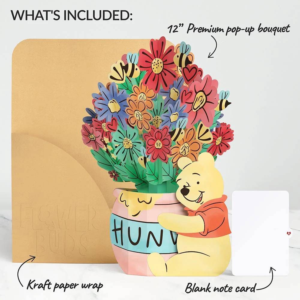 Lovepop Disney's Winnie the Pooh Flower Buds Bouquet Vase - Image 6