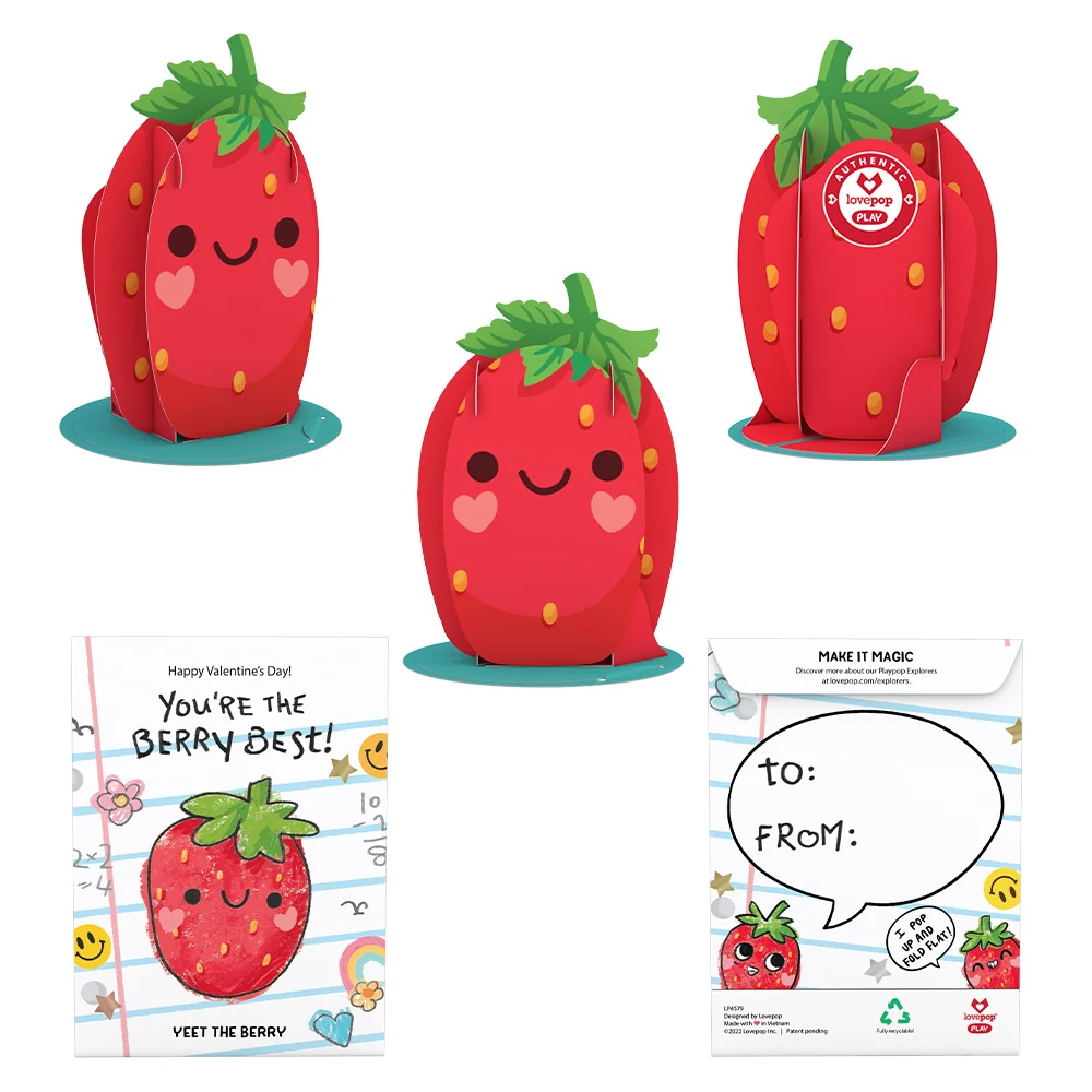 Lovepop Playpop Explorers: Assorted Valentine's for Kids 8-Pack - Image 13