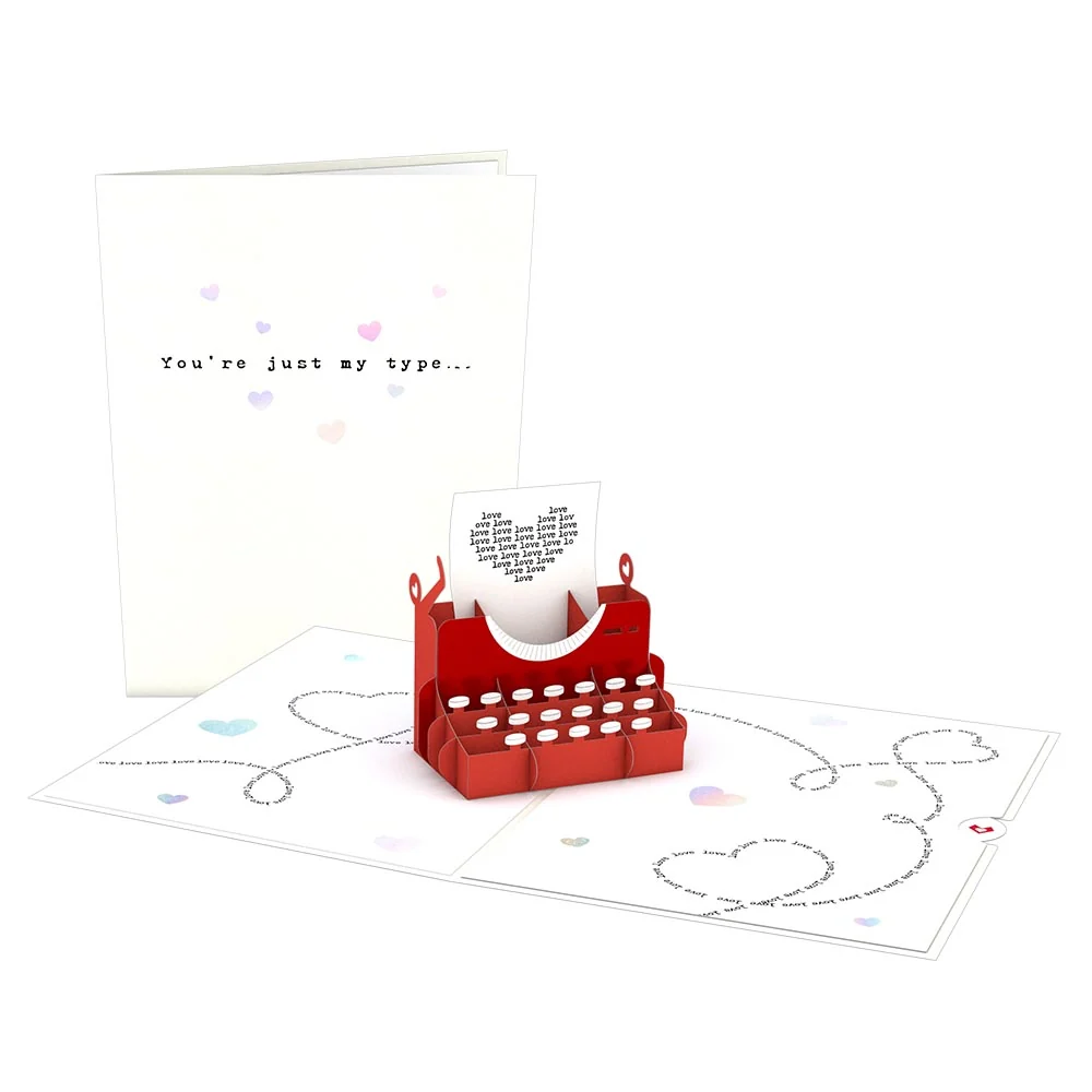 Lovepop You're Just My Type Pop-Up Card