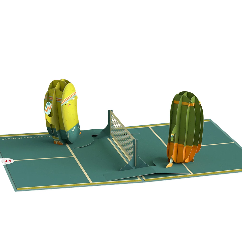 Lovepop Pickleball Birthday Baller Pop-Up Card - Image 5