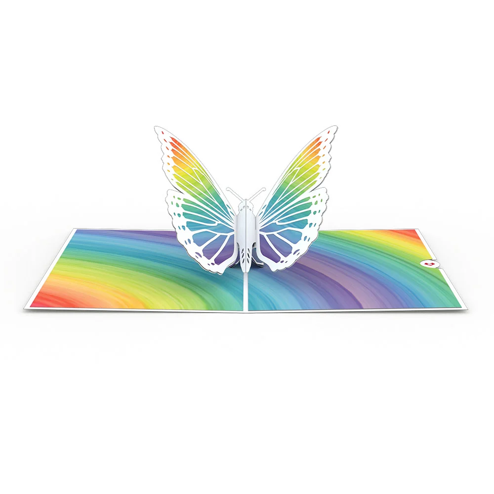 Lovepop Rainbow Butterfly Pop-Up Card - Image 5