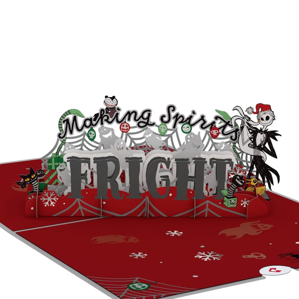 Lovepop Disney Tim Burton's The Nightmare Before Christmas Making Spirits Fright Pop-Up Card - Image 2