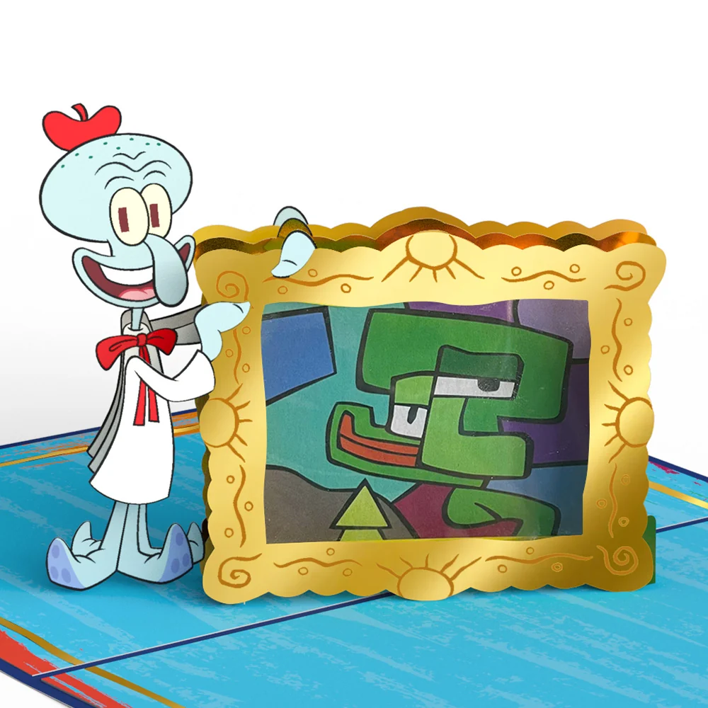 Lovepop SpongeBob SquarePants Love You Like Squidward Pop-Up Card - Image 2