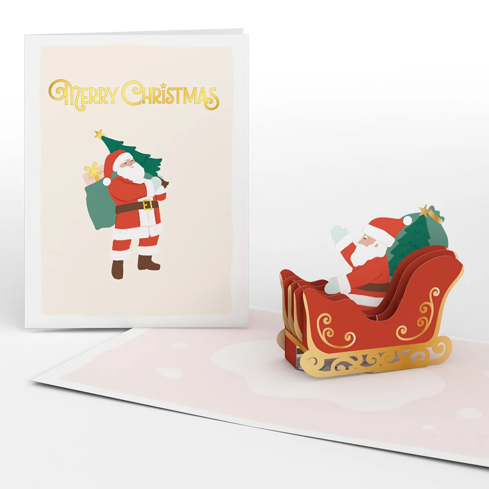 Lovepop Cheerful Christmas Box Set (Assorted 12-pack): Paperpop Card - Image 5