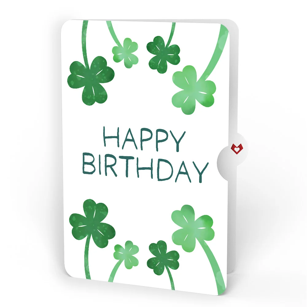Lovepop Shamrock Basket St. Patrick's Day Birthday Pop-Up Card and Sentiment Set - Image 4