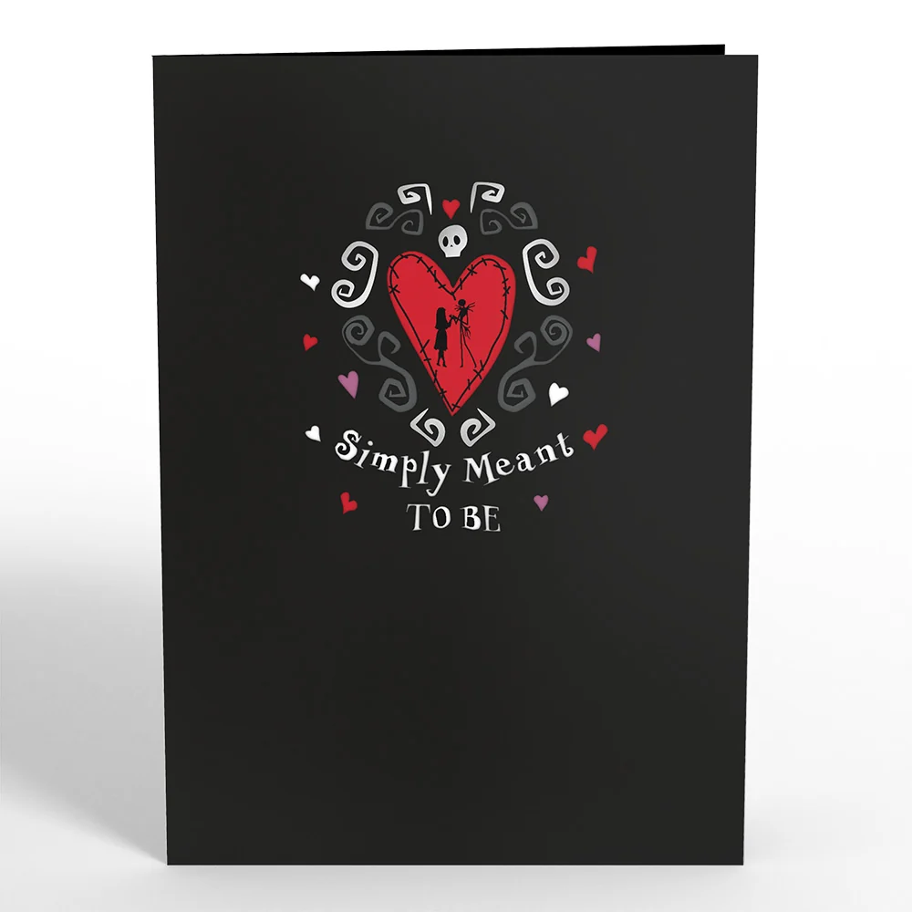Lovepop Disney Tim Burton's The Nightmare Before Christmas Simply Meant to Be Pop-Up Card - Image 4