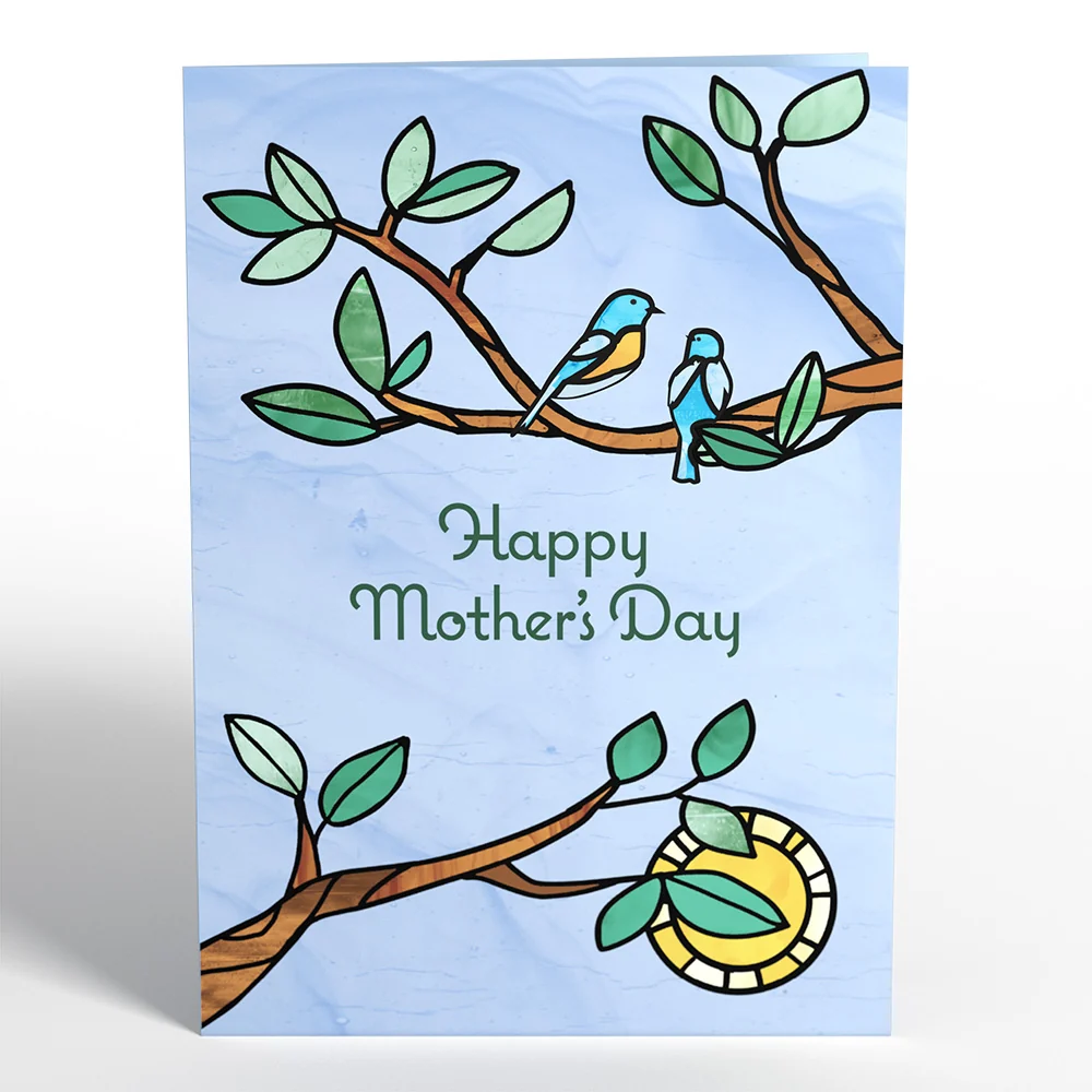 Lovepop Happy Mother's Day Robins Suncatcher Card - Image 5