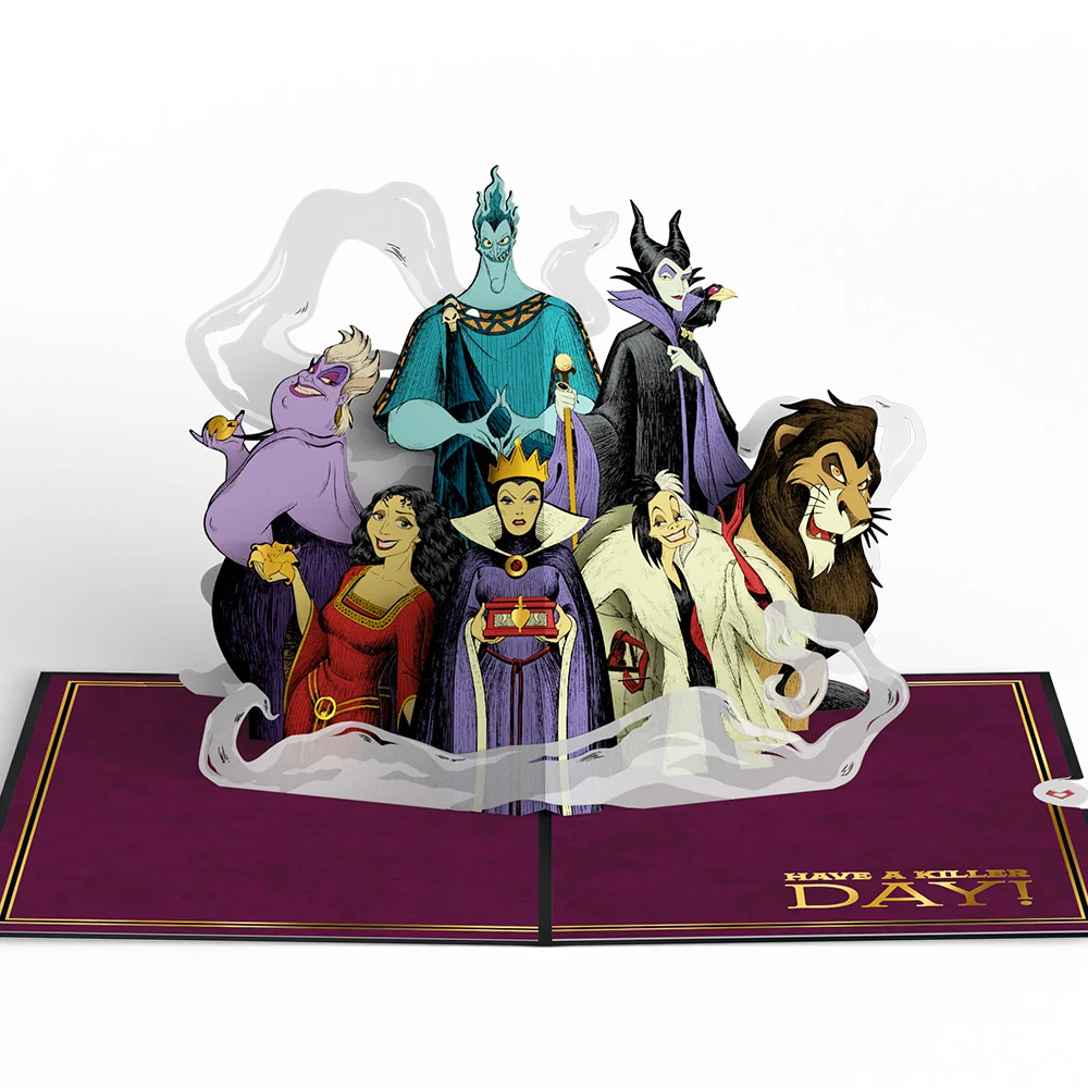 Lovepop Disney Villains Have a Killer Day Pop-Up Card - Image 4
