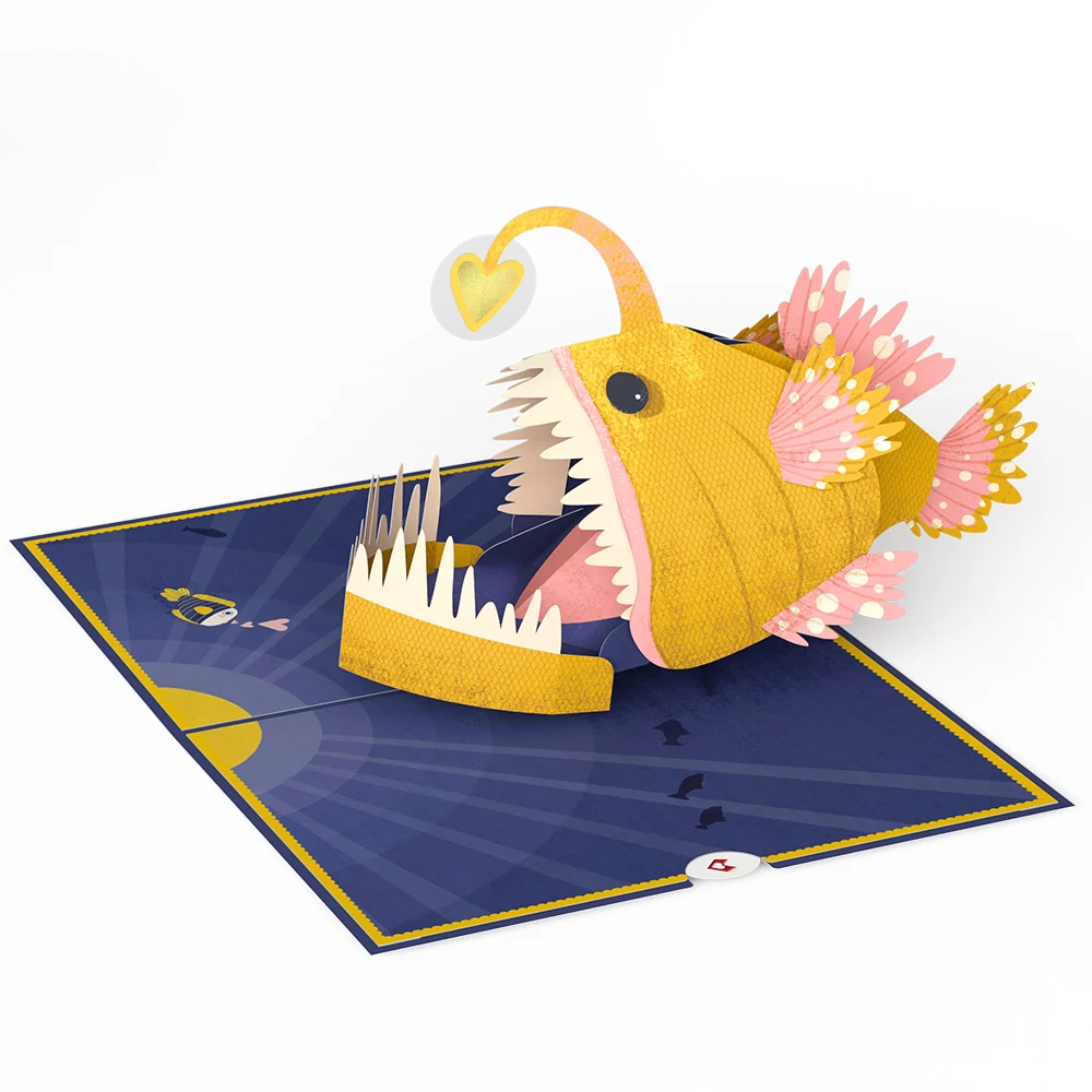 Lovepop You Are My Sunshine Anglerfish Pop-Up Card - Image 4