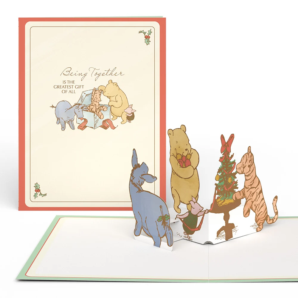 Lovepop Disney’s Winnie the Pooh Holiday Box Set (Assorted 12-Pack): Paperpop Card - Image 3