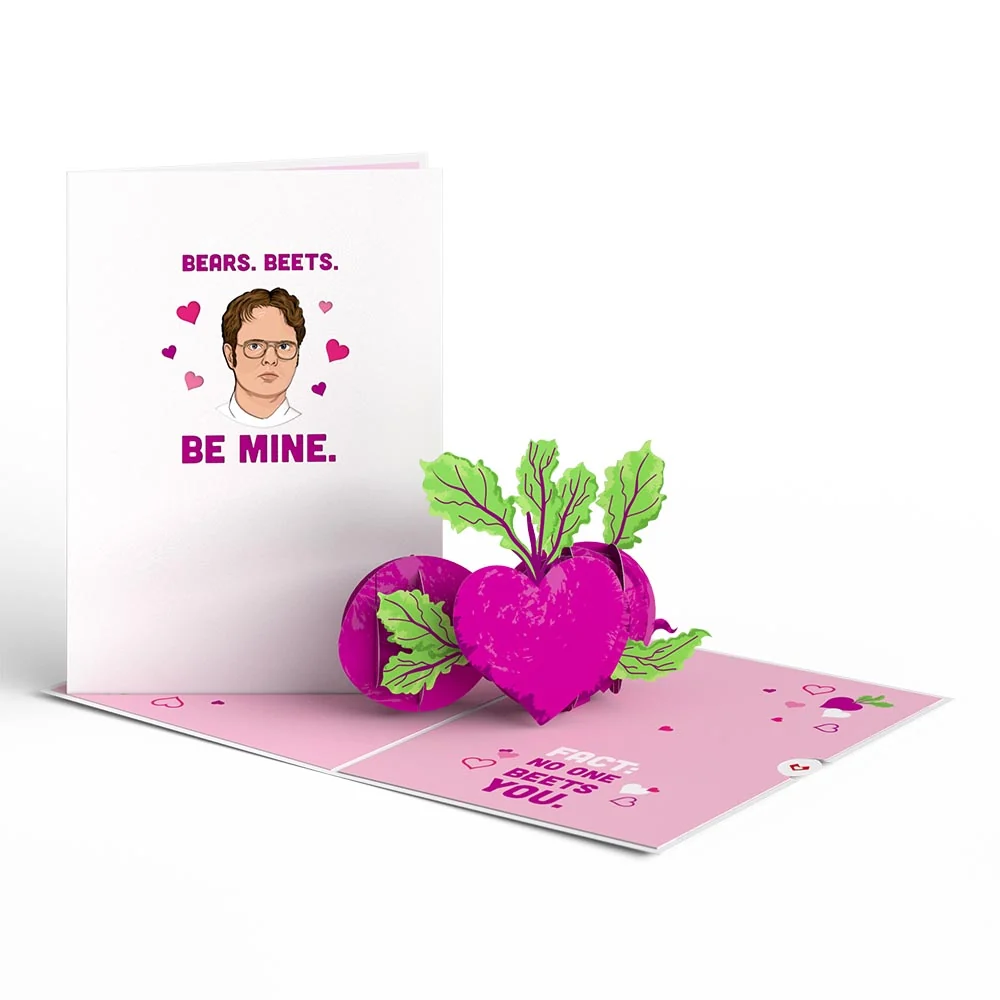 Lovepop The Office No One Beets You Valentine Pop-Up Card - Image 10