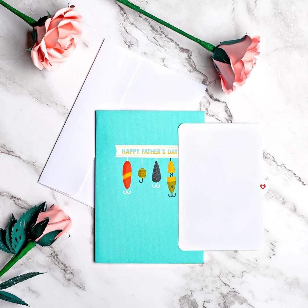 Lovepop Father’s Day Fishing Bear Pop-Up Card - Image 10