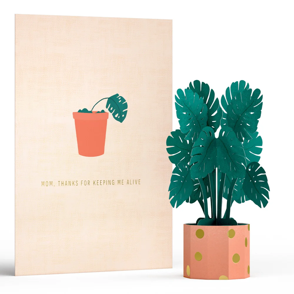 Lovepop Thanks for Keeping Me Alive Mother’s Day Card with Mini Bouquet