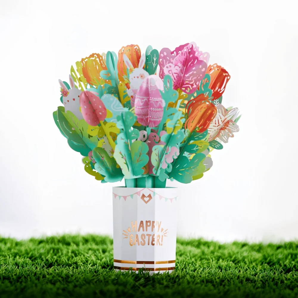 Lovepop Easter Flower Bouquet - Image 3