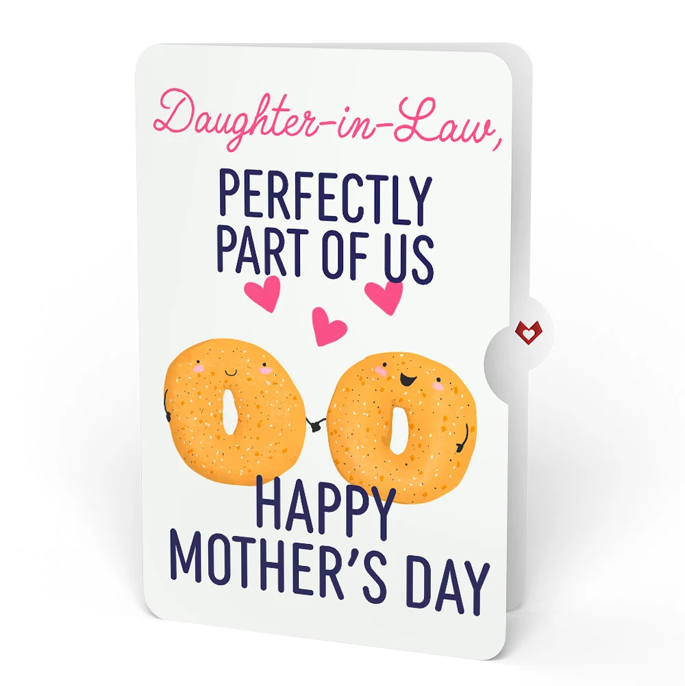 Lovepop You Are My Everything Bagel Mother’s Day Pop-Up Card and Sentiment Set for Daughter-in-law Plate - Image 4
