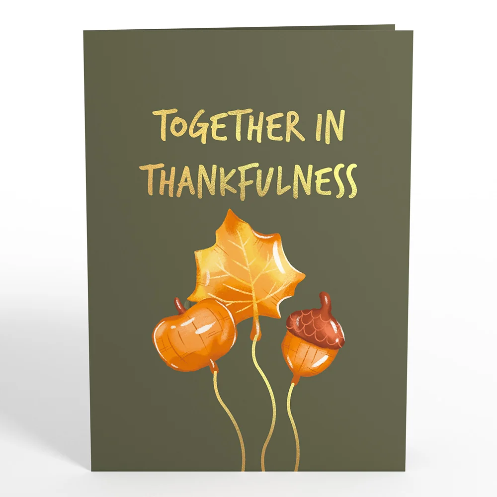 Lovepop Woodland Animals Thanksgiving Day Parade Pop-Up Card - Image 4