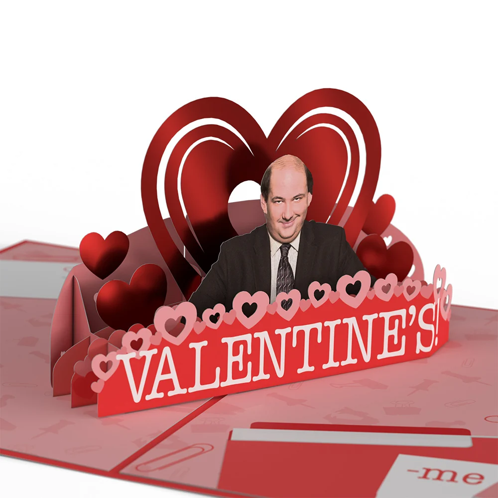 Lovepop The Office Kevin Valentine Pop-Up Card - Image 2