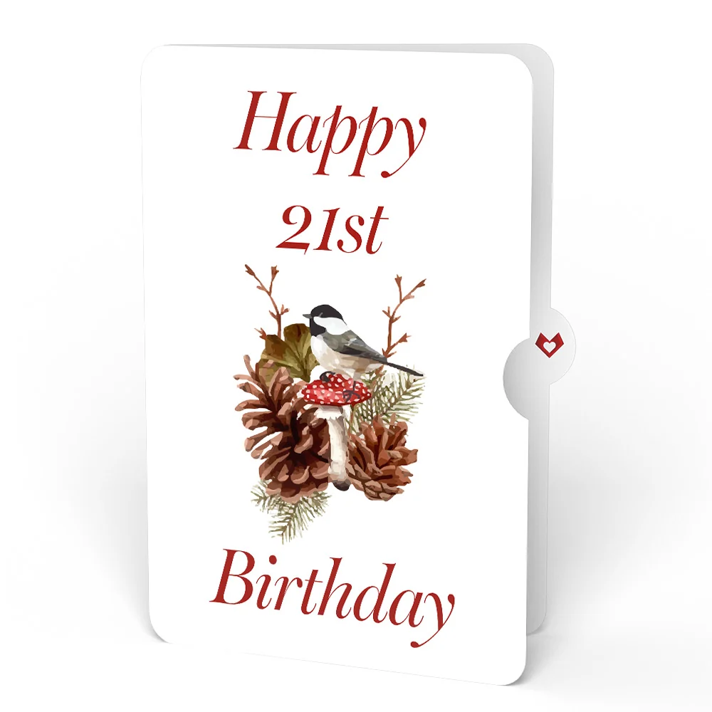 Lovepop Fall Sunshine 21st Birthday Bouquet and Sentiment Set Vase - Image 4