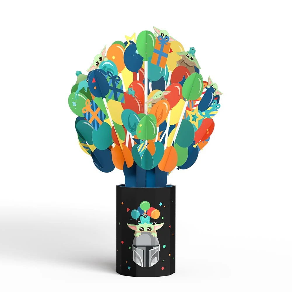 Lovepop Star Wars The Mandalorian Grogu Birthday Balloon Bouquet