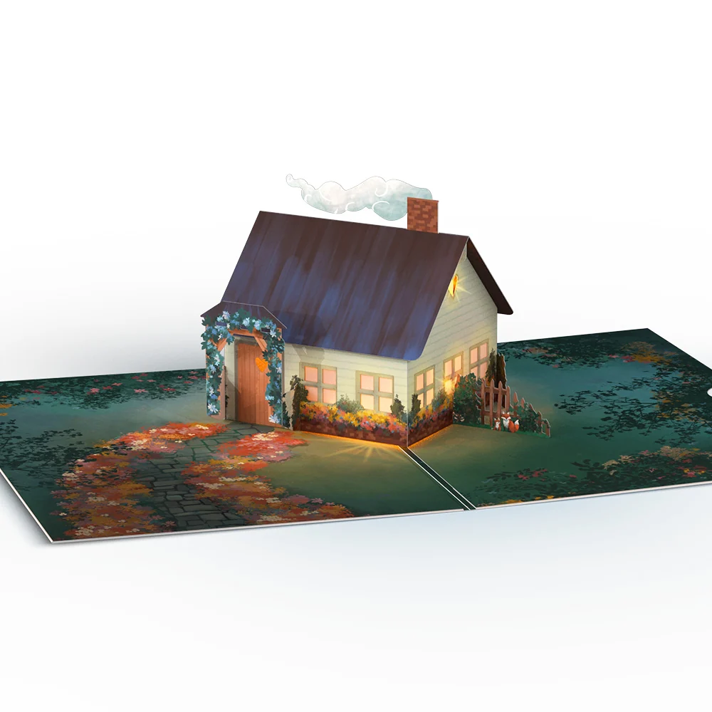 Lovepop Home Is Where Mom Is Mother's Day Light-Up Pop-Up Card and Sentiment Set for Wife - Image 3
