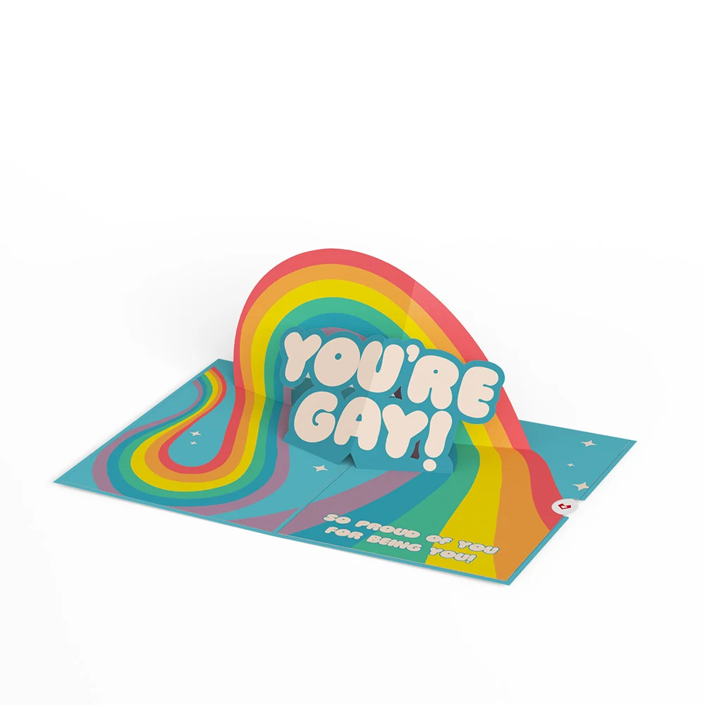 Lovepop Hooray, You're Gay! Pop-Up Card - Image 6