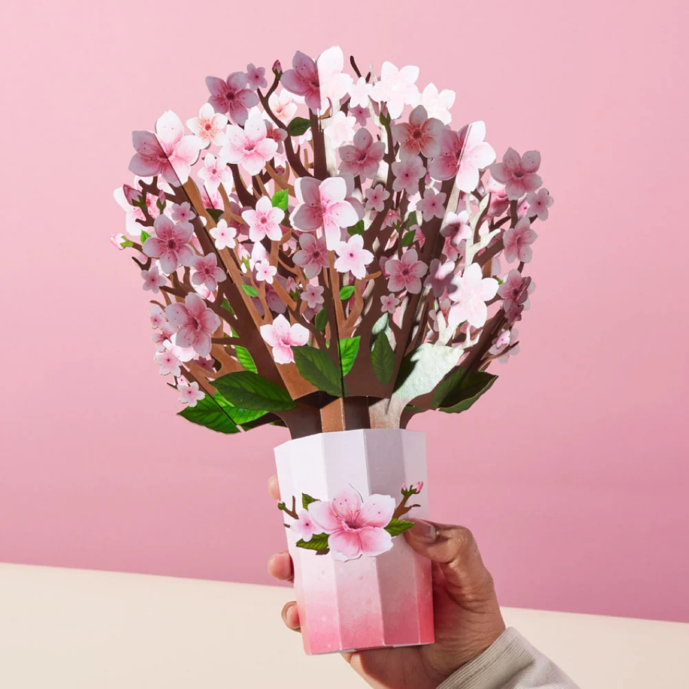 Lovepop You Brighten My World Birds Suncatcher Card & Pop-Up Bouquet Bundle - Image 4